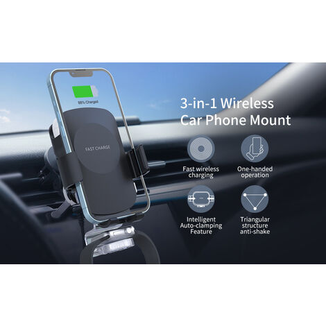 Support personnalisable de téléphone portable pour voiture Grip