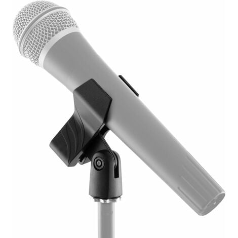 Blue Dream Support universel pour microphone - clip à ressort de haute  qualité pour les microphones - noir