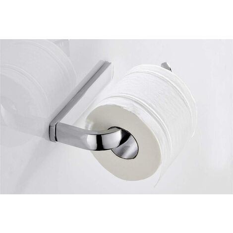 Porte-Papier Toilette, Acier Inoxydable 304 Double Poteau Pivotant