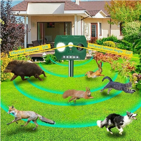 KB® Home Defense Rats & Souris 3-in-1 Ultrason, électromagnétique