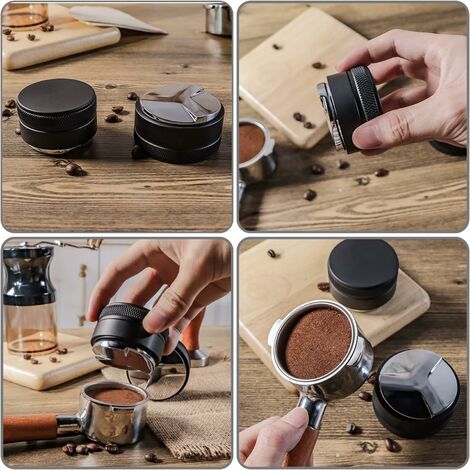 Poignée de Machine à café en acier inoxydable 304, 58mm, simple ou