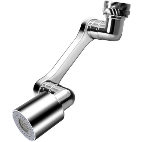 Embout de robinet pivotant, 1080 degrés rotatif pour robinets, mousseur de  robinet, régulateur de jet, rallonge de robinet pour robinets, cuisine