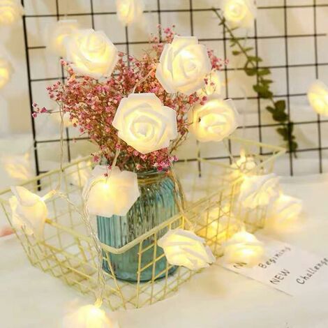 Guirlande lumineuse à LED - Décoration de la Saint-Valentin