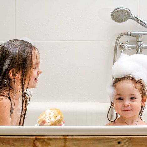 Éponge de bain Éponge de douche douce Éponge de lavage de corps Pour femmes  Accessoires de salle de bain