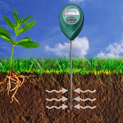 Humidimètre de sol, humidimètre de plante intérieur et extérieur, hygromètre  capteur d'humidité Kit de test de sol compteur d'eau de plante (aucune  batterie nécessaire)