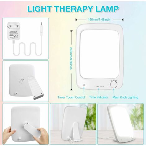 Lampe Luminothérapie 10000 lux - Lampe Nomade USB