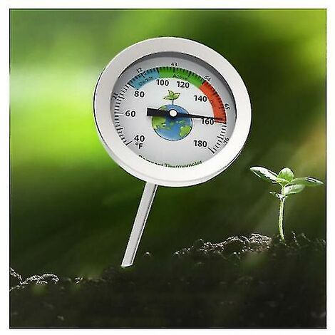 Thermomètre De Sol Extérieur  Thermomètre À Compost Avec Sonde En