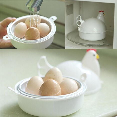 Cuiseur à œufs, pocheuse à œufs, 4 œufs, chauffe-œufs, chauffe