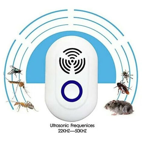 Répulsif à Ultrasons Souris et Rat - Appareil Electronique Anti Rongeur  Insecte Cafard Nuisible Eco-friendly Naturel