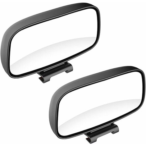 Voiture Rétroviseurs d'angle,1 Paire Miroirs Convexes Grand Angle