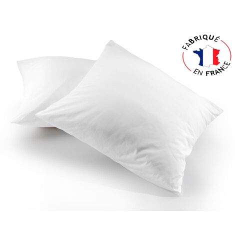 Taie Oreiller Jetable PLP Non Tissé Blanc - 60 x 60 + 10 cm