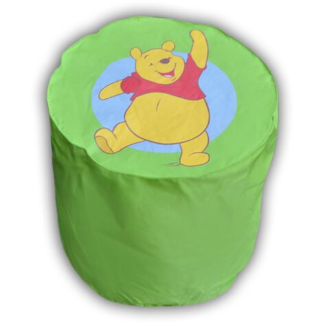 Pouf vert Winnie l'Ourson ø 45 cm (1/2)