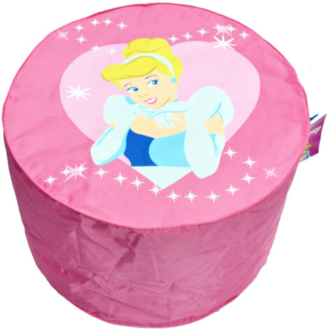 Pouf rose Princesse Disney ø 45 cm (1/4)