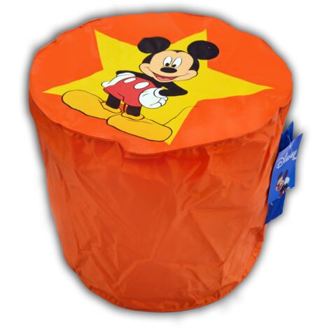 Pouf orange Mickey Mouse ø 45 cm (1/2)