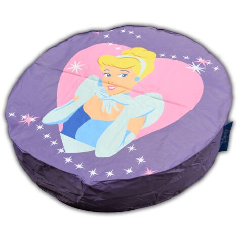 Pouf géant mauve Princesse Disney ø 110 cm (1/3)