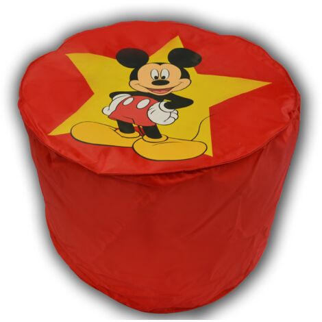 Housse pour pouf Mickey Mouse diamètre 45 cm (1/3)