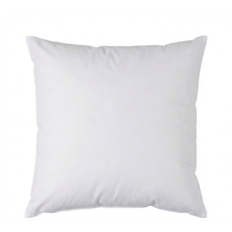 Oreiller Eco 60x60 cm – Garnissage en matière noble effilochée – Tissus et fibres recyclés pour confort durable