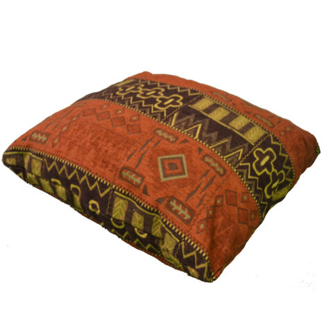 Coussin déco avec motifs (1/3)