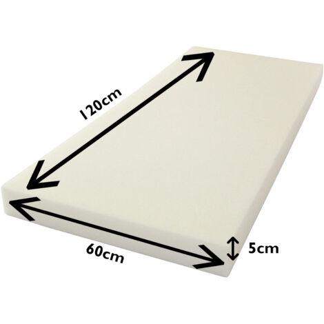 Mousse Haute Densité Multifonction – Feuille Extra Large 3/5/10 Cm Épaisseur – Idéale Rénovation Canapé, Siège, Rembourrage & Bricolage