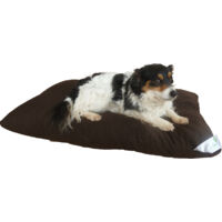 Coussin d'intérieur pour chien grand modèle 110X60 cm Marron
