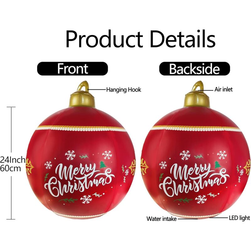 12 Boules De Noël LED à Remplir Soi-même – Décorez Votre Sapin Avec Des Souvenirs Lumineux !