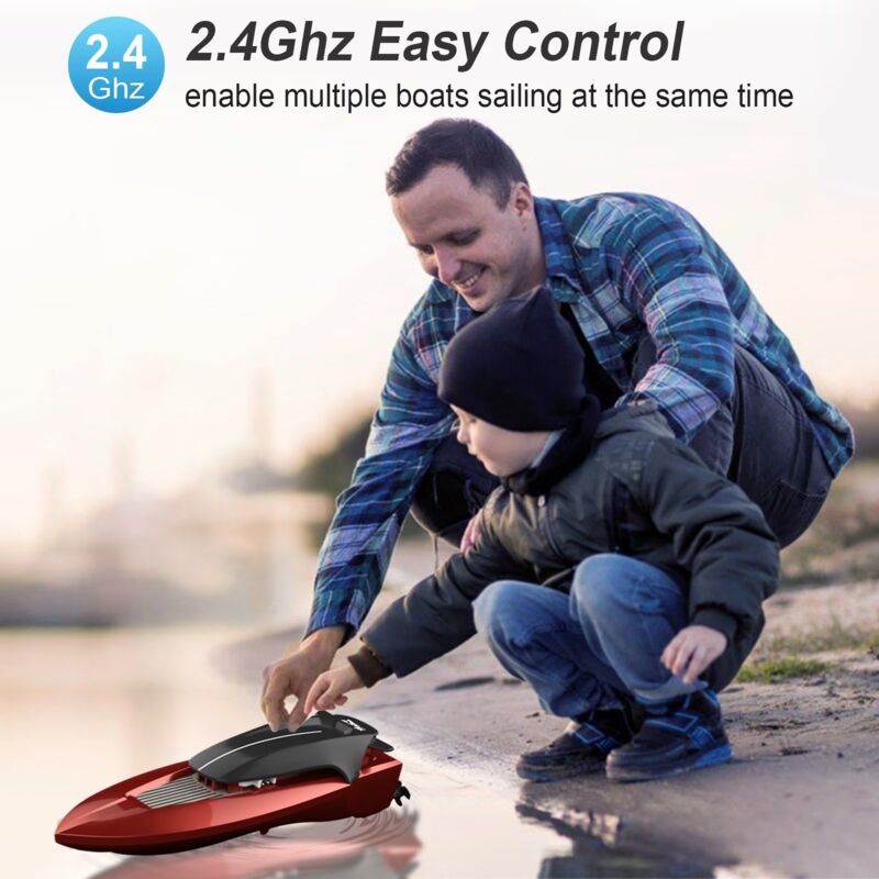 Bateau Télécommandé, Jouet étanche, Grande Vitesse... - Grandado