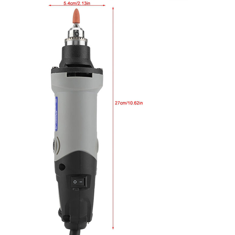 Outil Rotatif Multifonction 260W - Meuleuse électrique à Vitesse Variable (5000-31000 Tr/min)
