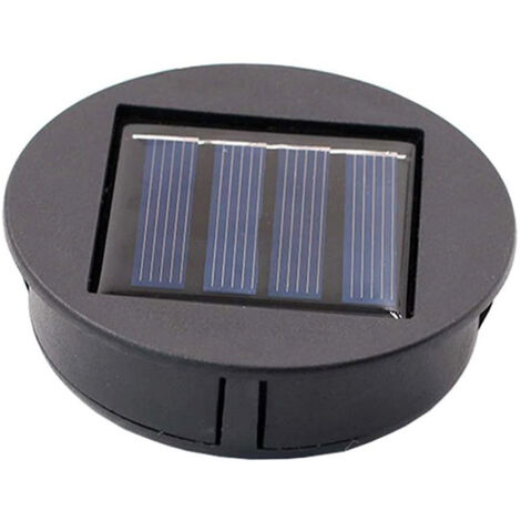 Lanterne solaire LED blanc chaud 7 lumens – Panneau solaire polysilicium 20% – Autonomie 10h été – Couvercle de remplacement pour lanternes extérieures