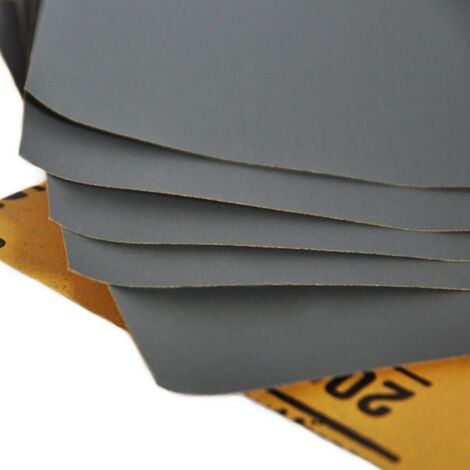 Papier de Verre 5000 3000 2500 2000 1500 1000 800 Grain Papier abrasif Humide et Sèche, Utilisé pour polir métal, bois, les voitures, 35 Papier 9 x 3,6 pouces par feuille-RAPANDA
