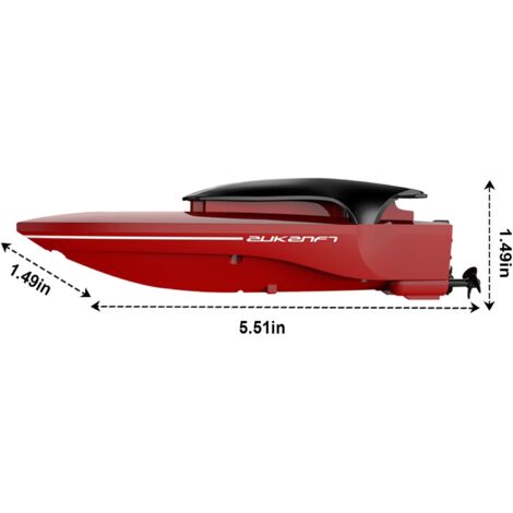 Bateau Télécommandé Fisca Avec Caméra - 6 Canaux Étanche - Contrôle Par App - Pour Piscines Et Lacs