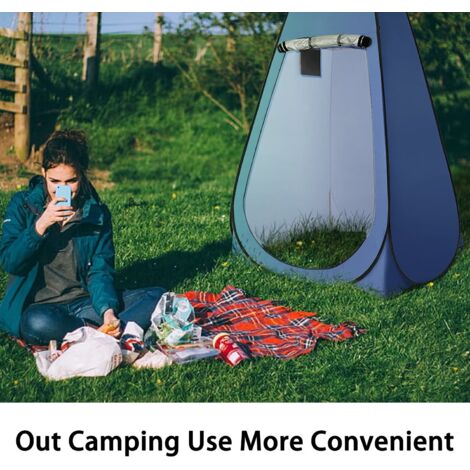 Tente Pop-Up Confidentialité Extérieur - Pour Douche, Toilette, Vestiaire Camping