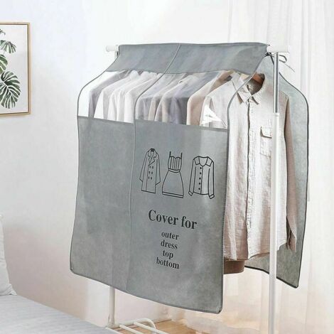 60x120cm - Housse anti poussière pour vêtements, 10 pièces, en