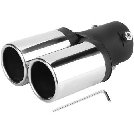 X AUTOHAUX Coupleur De Remplacement Universel En Silicone Droit Pour Voiture - 60 Mm - Noir - 76 Mm