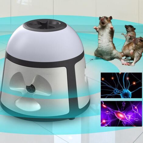 Répulsif à Ultrasons Tiptop Home 360° - Anti Souris, Rats, Cafards, Moustiques, Avec Veilleuse LED - 10