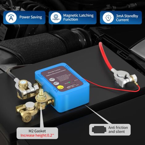 Disjoncteur De Batterie Voiture 24V 350A Avec Double Télécommande - Automatique - Neuf - Garantie 6 Mois