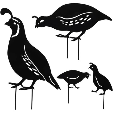 GNGR Lapin De Pâques En Fer Forgé - Décoration De Jardin En Forme De Lapin - Colonnes De Jardin En Acier Inoxydable (taille Unique