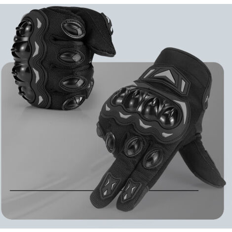 Gants VTT Demi-doigts INBIKE – Respirants, Antidérapants, Avec Coussinets EVA – Taille S à XXL
