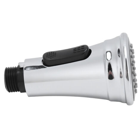 Bec pour robinet，2 Modes Douchette Evier Cuisine,Tête Douchette Pour Mitigeur Extractible Cuisine,Tête Robinet Cuisine Douchette,Chromé,Remplacement,Douchette Cuisine Connexion 1/2 Universelle，RAPANDA