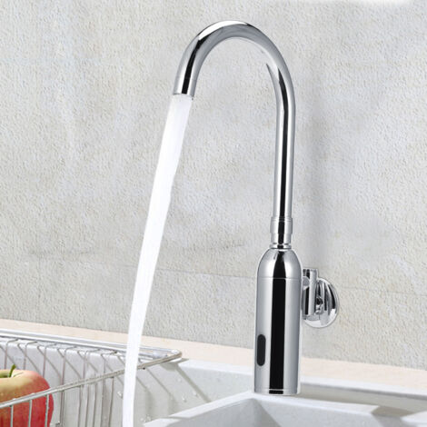 Robinet à Détection Infrarouge Sans Contact – Pour Cuisine Ou Salle De Bain, Acier Inoxydable - 9