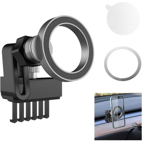 Support magnétique pour grilles d'aération, anneau MagSafe, accessoire pour Tesla Model Y/3 (1/5)