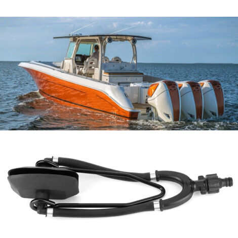 Chasse D'Eau Pour Moteur Hors-Bord | Double Alimentation | Anti-Corrosion | Universel