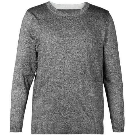 Vêtements anti-coupures résistants Niveau 5 Équipement de protection Col rond Manches longues XL (73CM)