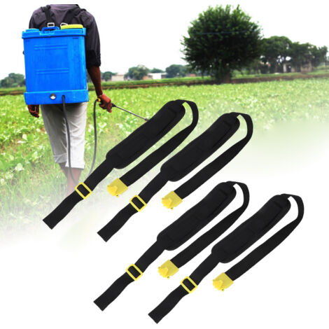2 Pairs Thickened Sponge Adjustable Agricultural Manual Sprayer Backpack Shoulder Strap