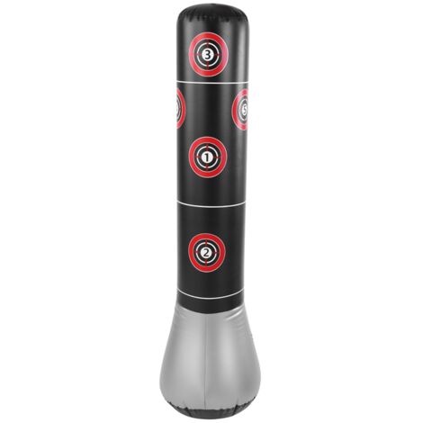 Nouveau 1.45m adulte fitness décompression colonne de boxe gonflable épaissi gobelet gonflable pour enfants (sans pompe à air)