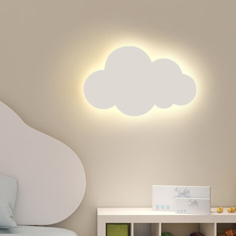Applique murale moderne pour l'intérieur - abat - jour en acrylique avec LED intégrées - changement de lumière tricolore