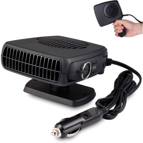 Chauffage De Voiture 12V 150W Riloer – Chauffage & Ventilateur, Rotation 360° – Pour Camping-Car, Voiture