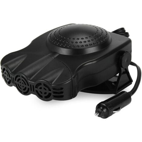 Chauffage Voiture 12V 3 En 1 EONDEVO - Dégivreur Rapide, Ventilateur, 360° Réglable - Pour Hiver Et Conduite Sûre Dégivreur Pare Brise Eondevo