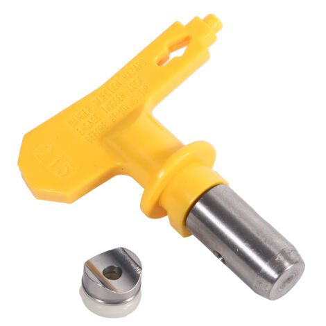 Accessoires de buse de pistolet pulvérisateur sans air réversible en acier au tungstène utiles pour la maison et le jardin 215