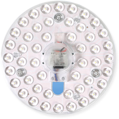 Kit Éclairage LED 5,3 Pouces 15W 3 Couleurs Dimmable Pour Ventilateur Plafond - Remplacement Lumineux