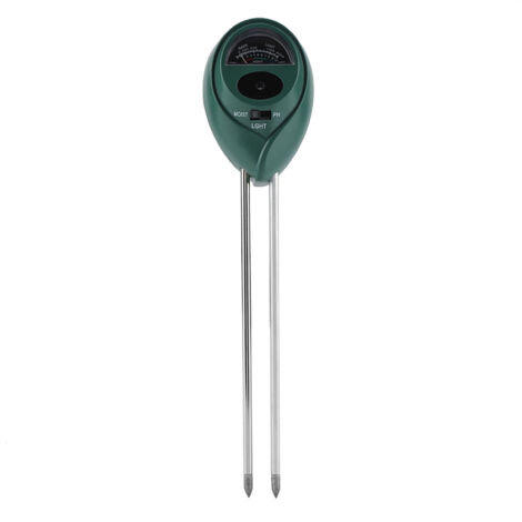 Capteur d'humidité du Sol 3 en 1, Capteur d'humidité du Sol 3 en 1, Moniteur d'eau du Sol, Hydromètre pour Le Jardinage, l', Les Plantes, Les Fleurs et Le Jardin